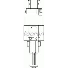 202 165 TOPRAN Выключатель фонаря сигнала торможения