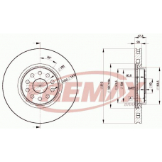 BD-4921 FREMAX Тормозной диск