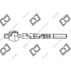 DR1006 DJ PARTS Осевой шарнир, рулевая тяга