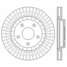 562578BC BENDIX Тормозной диск