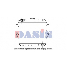 213130N AKS DASIS Радиатор, охлаждение двигателя