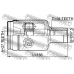 1611-211LH FEBEST Шарнир, приводной вал