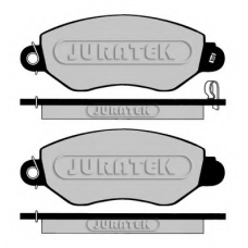 JCP4749 JURATEK Комплект тормозных колодок, дисковый тормоз