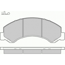 12-1236 E.T.F. Комплект тормозных колодок, дисковый тормоз