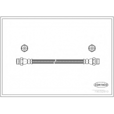 19032810 CORTECO Тормозной шланг
