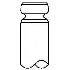 031 VA 31053 100 MAHLE Выпускной клапан