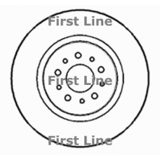 FBD1251 FIRST LINE Тормозной диск