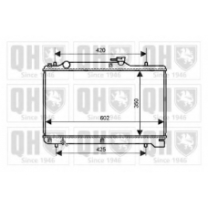 QER2312 QUINTON HAZELL Радиатор, охлаждение двигателя