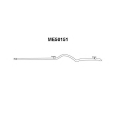 ME50151 VENEPORTE Труба выхлопного газа