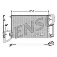 DCN20032 DENSO Конденсатор, кондиционер