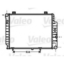 734544 VALEO Радиатор, охлаждение двигателя
