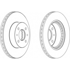 DDF1006-1 FERODO Тормозной диск