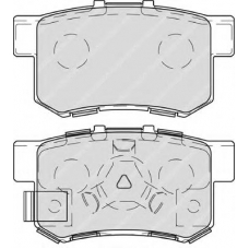 FDB4227 FERODO Комплект тормозных колодок, дисковый тормоз