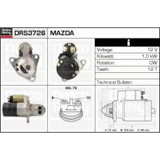 DRS3726 DELCO REMY Стартер