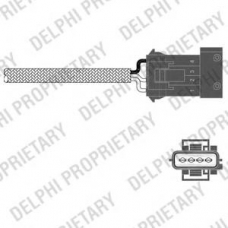 ES11009-12B1 DELPHI Лямбда-зонд