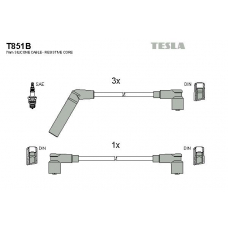 T851B TESLA Комплект проводов зажигания