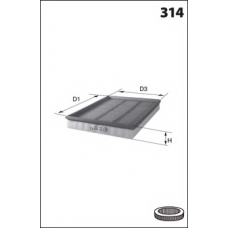 LFAF191 LUCAS FILTERS Воздушный фильтр