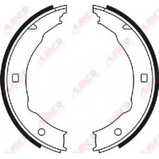 CRP001ABE ABE Комплект тормозных колодок, стояночная тормозная с