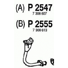 P2547 FENNO Труба выхлопного газа