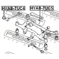 HYAB-TUC4 FEBEST Подвеска, рычаг независимой подвески колеса