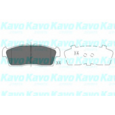 KBP-8521 KAVO PARTS Комплект тормозных колодок, дисковый тормоз