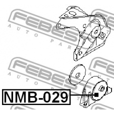 NMB-029 FEBEST Подвеска, двигатель