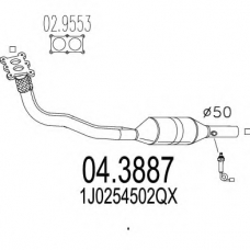 04.3887 MTS Катализатор
