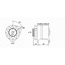 943356640010 MAGNETI MARELLI Генератор