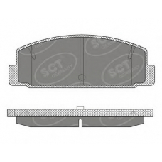 SP 611 PR SCT Комплект тормозных колодок, дисковый тормоз