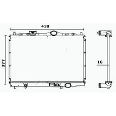 RM0496 EQUAL QUALITY Радиатор, охлаждение двигателя