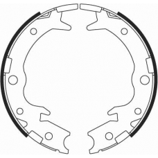 5186979 GIRLING Комплект тормозных колодок, стояночная тормозная с