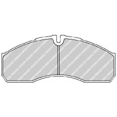 FVR1390 FERODO Комплект тормозных колодок, дисковый тормоз