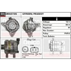 DRA0726 DELCO REMY Генератор