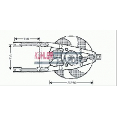 1780601 KUHLER SCHNEIDER Вентилятор, охлаждение двигателя