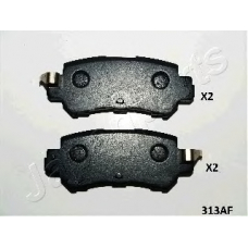 PP-313AF JAPANPARTS Комплект тормозных колодок, дисковый тормоз