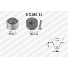 KD459.14 SNR Комплект ремня грм