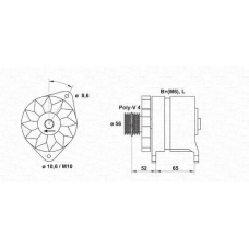 943356560010 MAGNETI MARELLI Генератор