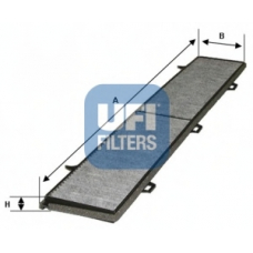 54.154.00 UFI Фильтр, воздух во внутренном пространстве