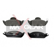 19-0677 MAXGEAR Комплект тормозных колодок, дисковый тормоз