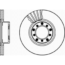 MDC451 MINTEX Тормозной диск
