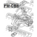 FM-CB8 FEBEST Подвеска, двигатель