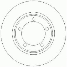 D2469 ROULUNDS Тормозной диск