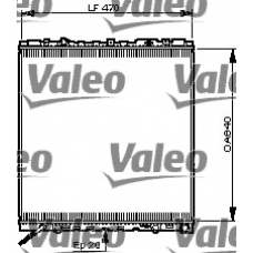 735503 VALEO Радиатор, охлаждение двигателя