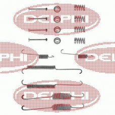 LY1167 DELPHI Комплектующие, тормозная колодка