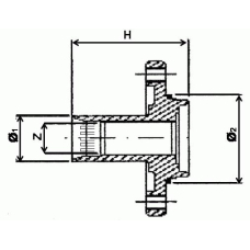 485505 RUVILLE Ступица колеса