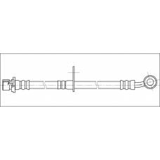 G1904.37 WOKING Тормозной шланг