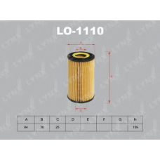 LO-1110 LYNX Фильтр масляный
