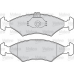 551653 VALEO Комплект тормозных колодок, дисковый тормоз