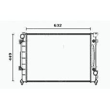 RM0635 EQUAL QUALITY Радиатор, охлаждение двигателя