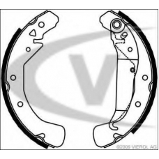 V40-0225 VEMO/VAICO Комплект тормозных колодок